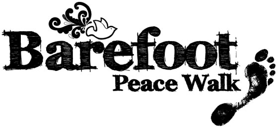 Barefoot Peace Walk; protest; peace; Lord's Resistance Army; LRA; Uganda; Sudan; Congo; CAR; child soldier